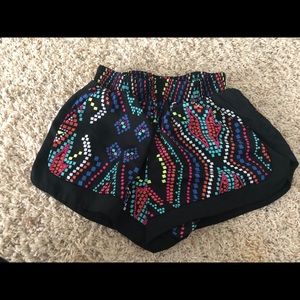 Neon Patterned Shorts